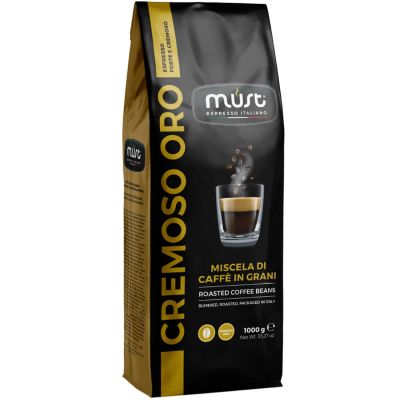 Лот: 24455548. Фото: 1. Кофе в зернах Must Cremoso Oro... Чай, кофе, какао