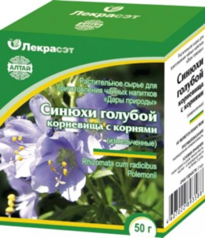 Лот: 7008940. Фото: 1. Синюха голубая корень, 50г. Антисептики, защитные средства, медицинские маски