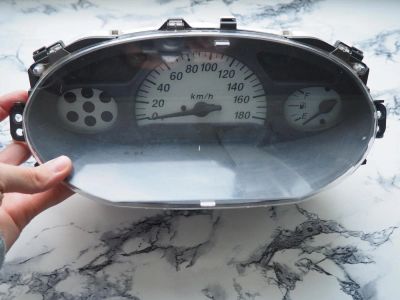 Лот: 10700493. Фото: 1. Приборная панель Toyota Vitz SCP10... Электрооборудование