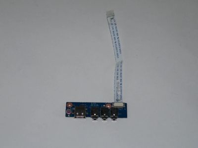 Лот: 7703221. Фото: 1. Плата с USB и аудио-разъёмами... Другое (комплектующие)