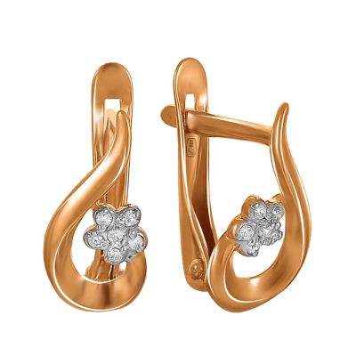Лот: 23875835. Фото: 1. Серьги детские TALANT из серебра... Серьги, каффы