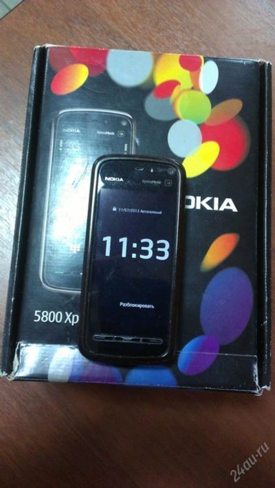 Лот: 2973472. Фото: 1. Продам,обменяю Nokia 5800. Смартфоны