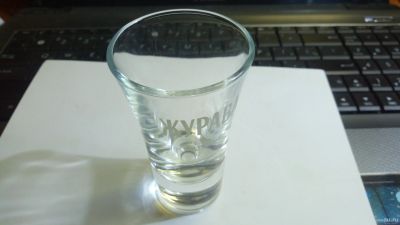 Лот: 15417584. Фото: 1. Рюмка "Журавли" (Журавли - название... Рюмки, стопки