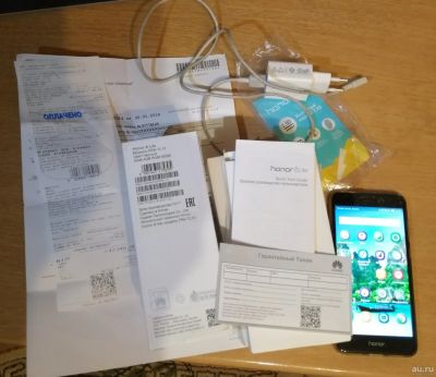 Лот: 13608105. Фото: 1. Honor 8 lite black. Смартфоны