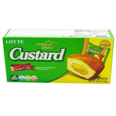 Лот: 20561813. Фото: 1. Кекс с заварным кремом Custard... Другое (кондитерские изделия, конфеты)