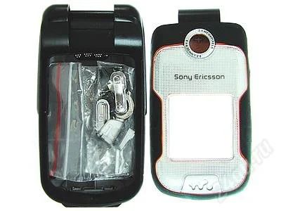 Лот: 1741036. Фото: 1. Корпус Sony Ericsson W710 (бело-серый... Корпуса, клавиатуры, кнопки