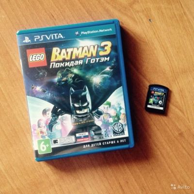 Лот: 7202273. Фото: 1. Lego Batman 3 Покидая Готем (Vita... Игры для консолей