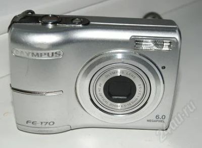 Лот: 1081535. Фото: 1. Olympus FE-170 (разбит ЖК). Цифровые компактные