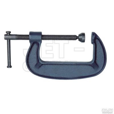 Лот: 9145434. Фото: 1. Струбцина G-образная 100 mm*50mm... Ручной инструмент