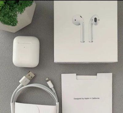 Лот: 25855130. Фото: 1. Apple AirPods 2 Люкс. Наушники, гарнитуры
