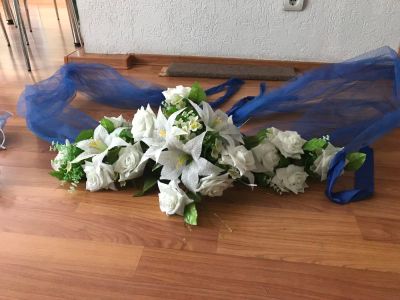 Лот: 10673783. Фото: 1. Свадебное украшение для авто. Свадебная атрибутика и декор