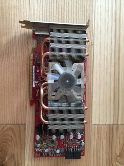 Лот: 7064571. Фото: 1. PCI-E Asus ATI Radeon HD 4870... Видеокарты