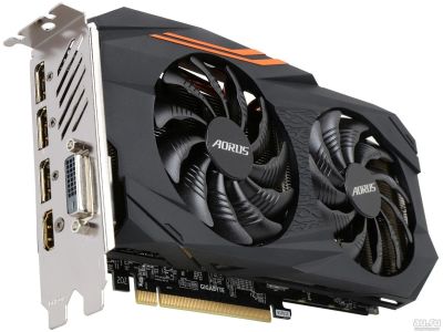 Лот: 17273854. Фото: 1. Gigabyte Aorus RX580 8gb. Видеокарты