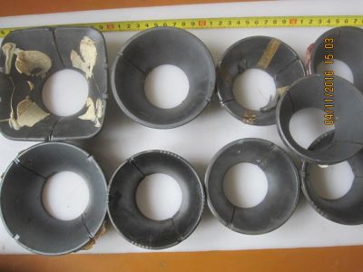 Лот: 7302699. Фото: 1. Феррит с отклоняющих систем. Трансформаторы, катушки
