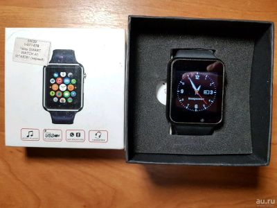 Лот: 13050195. Фото: 1. Умные часы Smart Watch A1 (черные... Смарт-часы, фитнес-браслеты, аксессуары