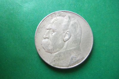 Лот: 17003394. Фото: 1. Польша 10 злотых 1936 г. Пилсудский... Европа