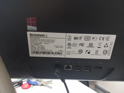 Лот: 16535775. Фото: 1. Моноблок Lenovo c440 xeon 1225v2... Моноблоки
