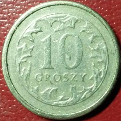 Лот: 7293431. Фото: 1. Польша 10 грошей 1991 год. Европа