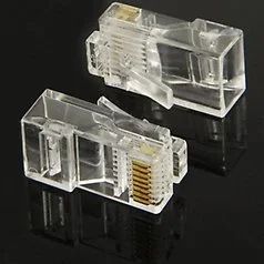 Лот: 8959108. Фото: 1. Разъем Plug RJ45 5E 8P8C. Другое (сетевые устройства)