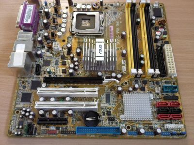Лот: 9841484. Фото: 1. Материнская плата Asus P5B-VM... Материнские платы
