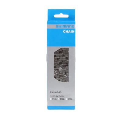 Лот: 12205526. Фото: 1. Цепь Shimano HG40, 6/7/8ск, 116... Запчасти
