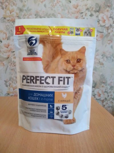 Лот: 12101188. Фото: 1. Perfect fit для домашних кошек... Корма