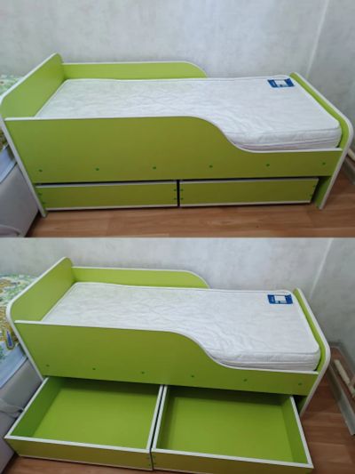 Лот: 23596703. Фото: 1. Кровать детская. Детские кровати и кроватки