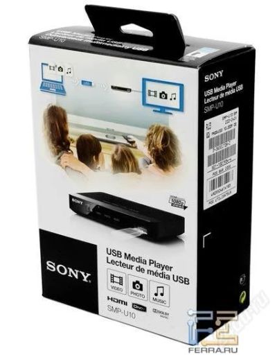 Лот: 1201383. Фото: 1. sony smp-u10 usb mедиаплеер. Плееры