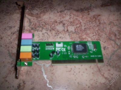 Лот: 1574306. Фото: 1. Звуковая карта PCI C-Media 8738. Звуковые карты