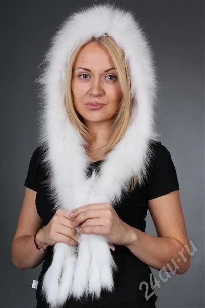 Лот: 602943. Фото: 1. Шапка из песца. Головные уборы