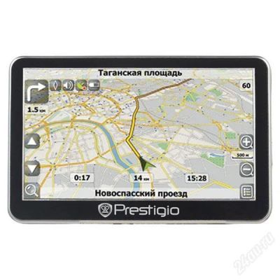 Лот: 950424. Фото: 1. GPS-навигатор Prestigio GeoVision... Видеорегистраторы,  радар-детекторы, системы парковки