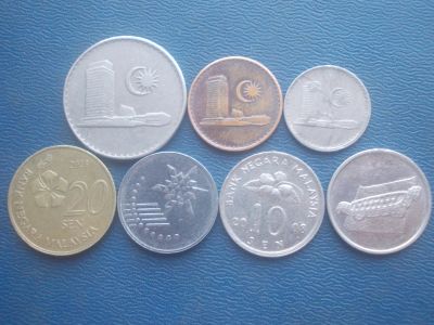 Лот: 11718377. Фото: 1. Малайзия - набор монет одним лотом... Наборы монет