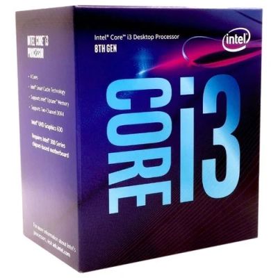 Лот: 15754149. Фото: 1. Процессор Intel Core i3-8100 3... Процессоры