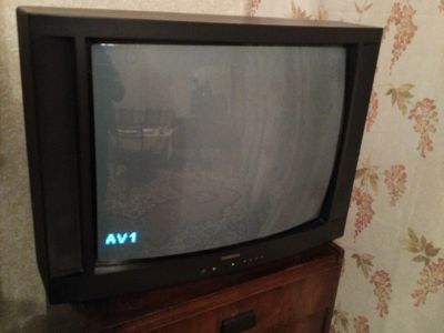 Лот: 16752565. Фото: 1. Кинескопный телевизор 28" (72... Телевизоры