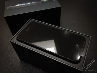 Лот: 2786057. Фото: 1. iphone 5 black 16 gb !!!. Смартфоны