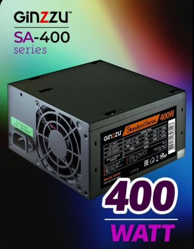 Лот: 25617854. Фото: 1. Блок питания 400w. Корпуса, блоки питания