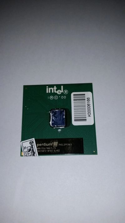 Лот: 15473992. Фото: 1. Процессор Intel Pentium III sl4ce. Процессоры