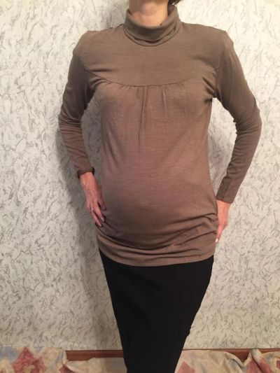 Лот: 11263866. Фото: 1. Блуза тёплая для беременных. Кофты, туники