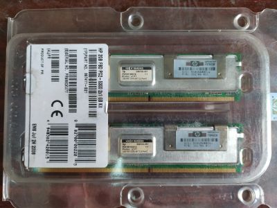 Лот: 15272527. Фото: 1. Серверная память DDR-II 1GB+1GB... Оперативная память