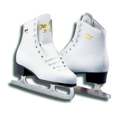 Лот: 4610242. Фото: 1. Детские коньки GRAF Davos Gold... Коньки