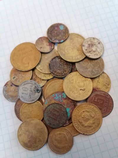 Лот: 25025679. Фото: 1. Монеты ранние советы. 30 штук... Россия и СССР 1917-1991 года