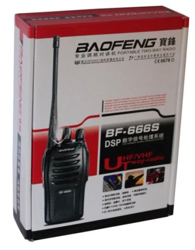 Лот: 6744817. Фото: 1. Радиостанция Baofeng BF-666S... Рации, радиостанции