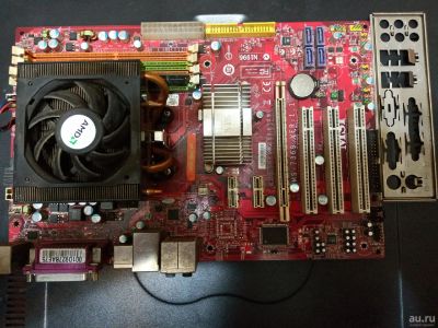 Лот: 15075947. Фото: 1. материнская плата msi k9n neo... Материнские платы