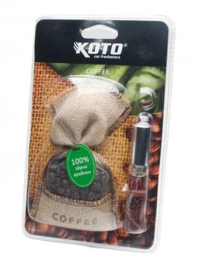Лот: 4932002. Фото: 1. Ароматизатор для АВТО KOTO-КОФЕ... Ароматизаторы