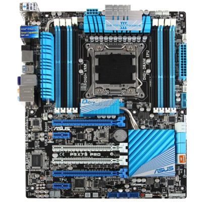Лот: 3344185. Фото: 1. Мат. плата Socket2011 ASUS "P9X79... Материнские платы