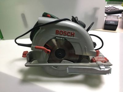 Лот: 17265735. Фото: 1. Пила циркулярная Bosch PKS66A. Электроинструмент