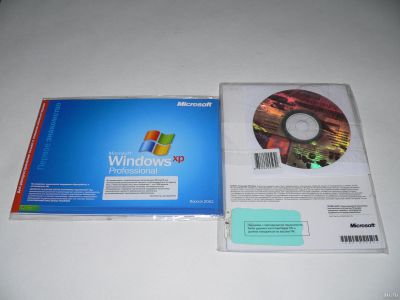 Лот: 16062947. Фото: 1. Пакет с лицензионным диском Windows... Системные
