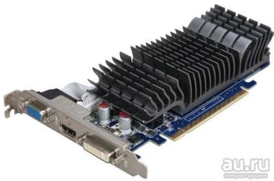 Лот: 13142043. Фото: 1. ASUS GeForce® 210 (512Mb, PCI-E... Видеокарты