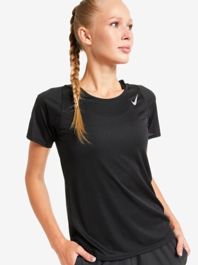 Лот: 22442356. Фото: 1. Футболка женская Nike Dri-FIT... Другое (спортивная одежда)