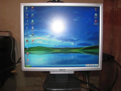 Лот: 5102377. Фото: 1. Монитор ЖК 17" Acer AL1716 б/у. ЖК-мониторы